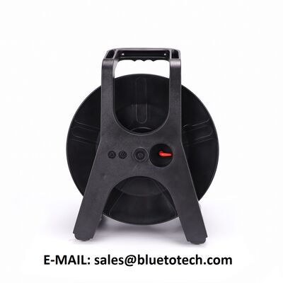 Outdoor 8core Armored Fiber Optical Patch Cord LC to LC 6.0mm Single Model With Plastic Drum Optical Fiber Jumper 8fiber LC/UPC-LC/UPC Plastic Cable Reel