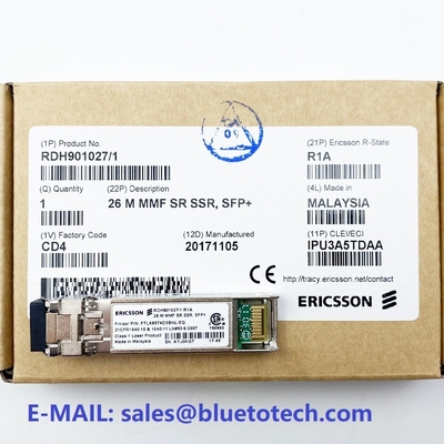 에릭슨 RDH901027 / 1 SFP 송수신기 모듈 10GBASE-SR SFP+ 26M MMF 10G