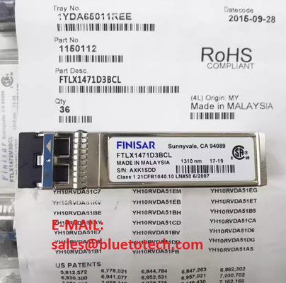 FINISAR FTLX1471D3BCL SFP+ 10Gb/s 1310nm 10km 광 수신기