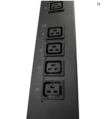 광산 PDU 스마트 원격 제어 IPDU 80A 12 포트 C19