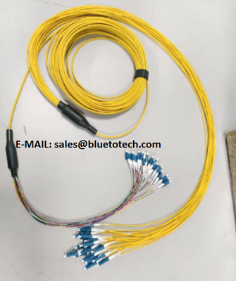 24코어 싱글 모드 LSZH 광섬유 패치 코드 LC 0.9mm ~ LC 2.0mm 광 패치 코드